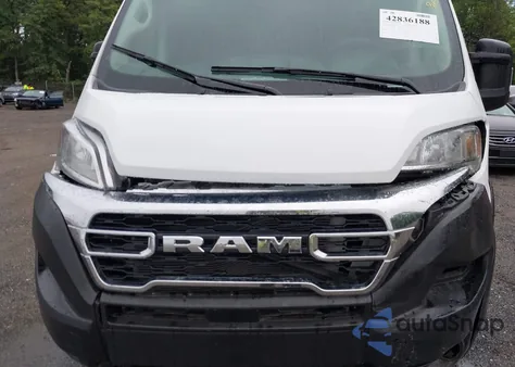 2025 Ram Promaster 2500 Tradesman Low Roof 136 Wb W/Pass Seat из США, поврежденный, VIN 3C6LRVVG9SE516820